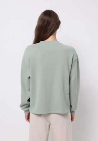 Hanorace - COLIN'S Bluza Mint Regular Femei