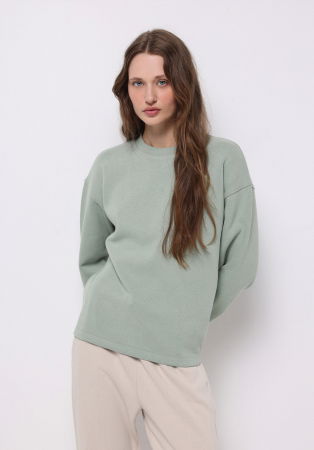 Hanorace - COLIN'S Bluza Mint Regular Femei