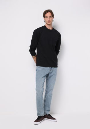 COLIN'S Bluza Neagra  Barbati [0]