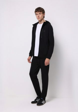 BARBATI - COLIN'S Bluza Neagra  Barbati