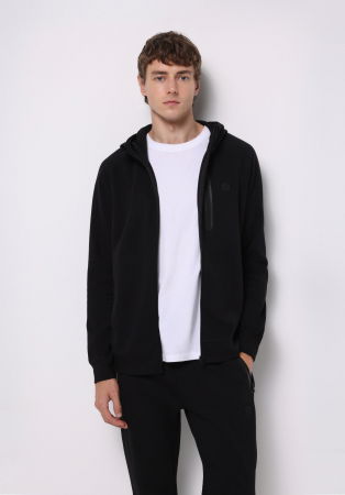 BARBATI - COLIN'S Bluza Neagra  Barbati