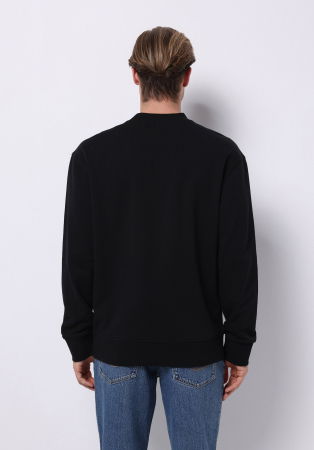 BARBATI - COLIN'S Bluza Neagra  Barbati