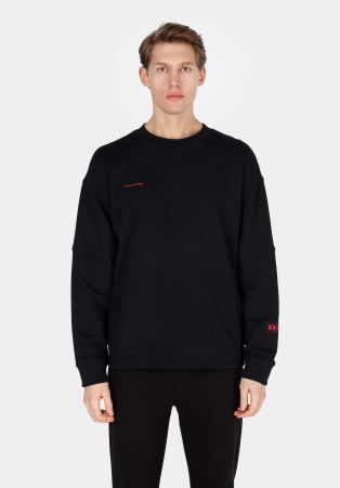 BARBATI - COLIN'S Bluza Neagra  Barbati