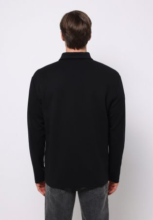 BARBATI - COLIN'S Bluza Neagra  Barbati