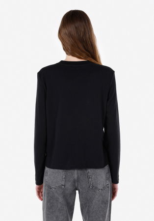 IMBRACAMINTE - COLIN'S Bluza Neagra Regular Femei