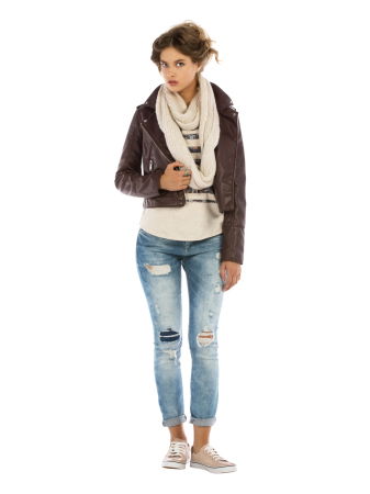 Толстовки - COLIN'S Свитшот Plum Regular