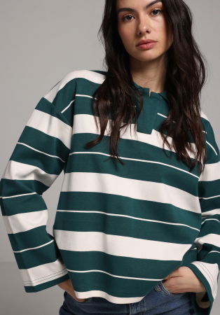 FEMEI - COLIN'S Bluza Verde  Femei