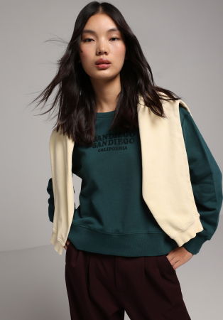 Толстовки - COLIN'S Свитшот Verde Regular