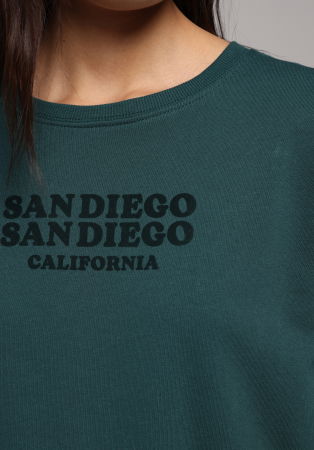 Толстовки - COLIN'S Свитшот Verde Regular