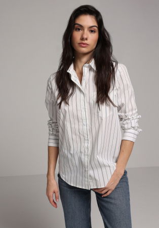 Camasi - COLIN'S Camasa Alba Regular Femei