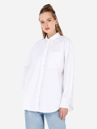 IMBRACAMINTE - COLIN'S Camasa Alba Relaxed Femei