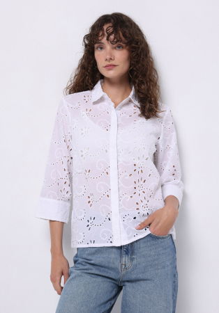 ЖЕНЩИНЫ - COLIN'S Женская Рубашка Белая Regular