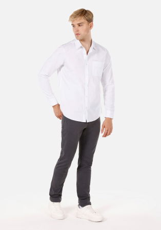 IMBRACAMINTE - COLIN'S Camasa Alba Slim Barbati