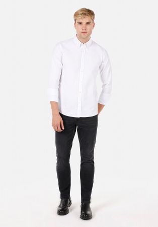 BARBATI - COLIN'S Camasa Alba Slim Barbati