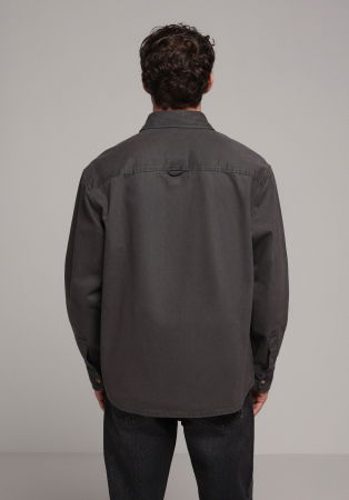 МУЖЧИНЫ - COLIN'S Мужская Рубашка Антрацитовая 