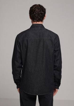 МУЖЧИНЫ - COLIN'S Мужская Рубашка Антрацитовая 