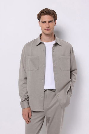 МУЖЧИНЫ - COLIN'S Мужская Рубашка Беживая