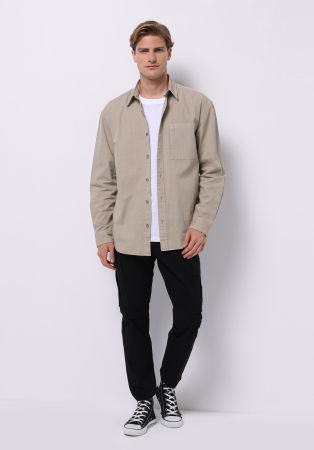 IMBRACAMINTE - COLIN'S Camasa Bej  Barbati