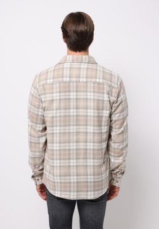 BARBATI - COLIN'S Camasa Bej Regular Barbati