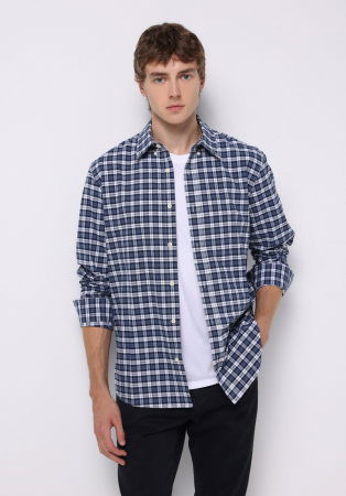 BARBATI - COLIN'S Camasa Albastra  Barbati