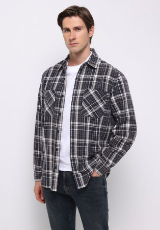 BARBATI - COLIN'S Camasa Blue Comfort Barbati