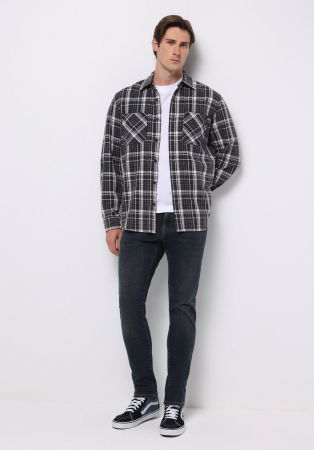 BARBATI - COLIN'S Camasa Blue Comfort Barbati