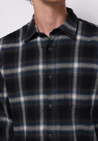 BARBATI - COLIN'S Camasa Blue Regular Barbati