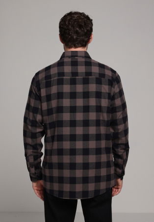 BARBATI - COLIN'S Camasa Cafenie  Barbati