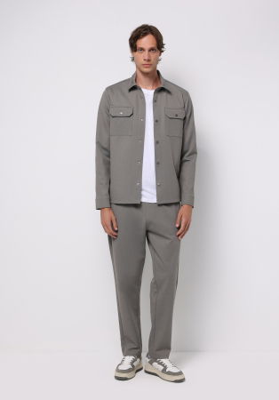 Camasi - COLIN'S Camasa Gri Deschis Regular Barbati