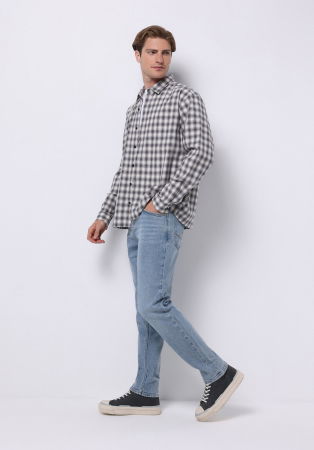 COLIN'S Рубашка Gri Boxy [2]