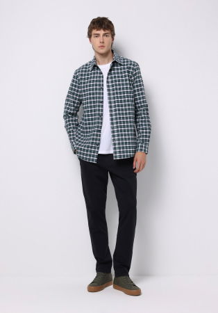 BARBATI - COLIN'S Camasa Verde  Barbati