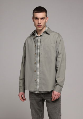МУЖЧИНЫ - COLIN'S Мужская Рубашка Хаки 