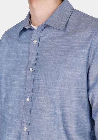 BARBATI - COLIN'S Camasa Albastra Regular Barbati