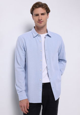 BARBATI - COLIN'S Camasa Albastra Deschisa  Barbati