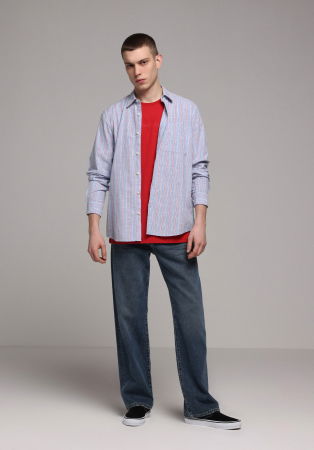 МУЖЧИНЫ - COLIN'S Мужская Рубашка Синяя 