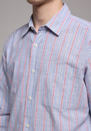 МУЖЧИНЫ - COLIN'S Мужская Рубашка Синяя 