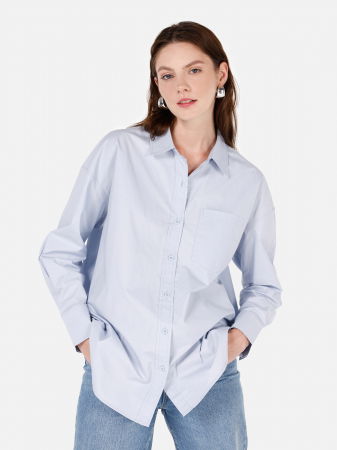 IMBRACAMINTE - COLIN'S Camasa Albastra Deschisa Relaxed Femei