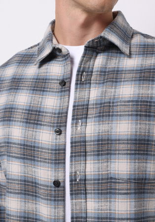 BARBATI - COLIN'S Camasa Mavi Regular Barbati