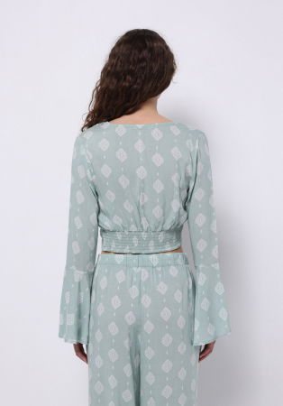 Рубашки - COLIN'S Женская Рубашка Мята Slim