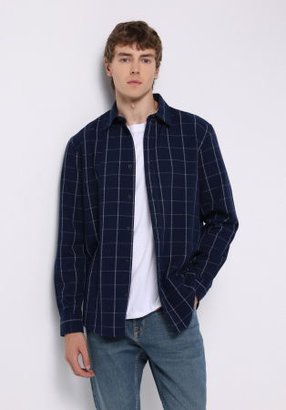 МУЖЧИНЫ - COLIN'S Рубашка Navy - 99 Lei