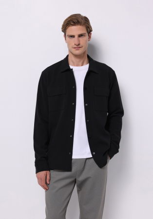 IMBRACAMINTE - COLIN'S Camasa Neagra  Barbati