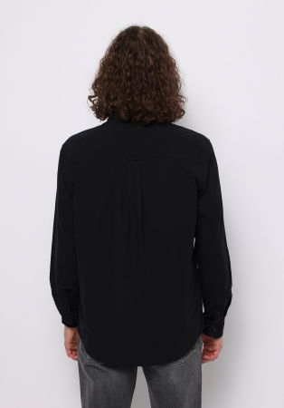 COLIN'S Camasa Neagra  Barbati [1]