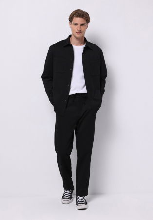 МУЖЧИНЫ - COLIN'S Мужская Рубашка Чёрная 