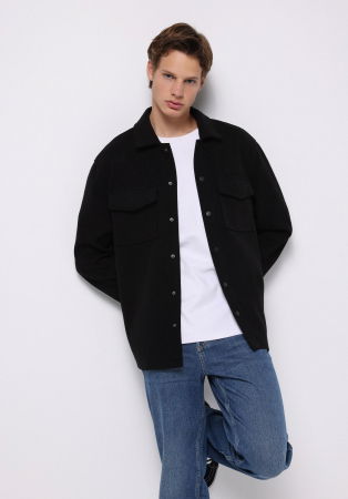 Camasi - COLIN'S Camasa Neagra  Barbati