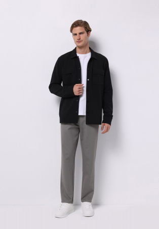 IMBRACAMINTE - COLIN'S Camasa Neagra  Barbati