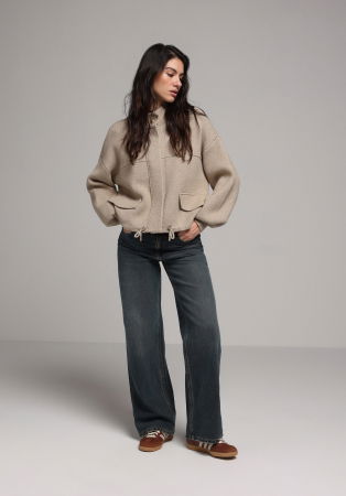 ЖЕНЩИНЫ - COLIN'S Кардиган Bej Regular