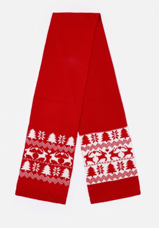 ACCESORII - COLIN'S Fular Rosu Modern Femei