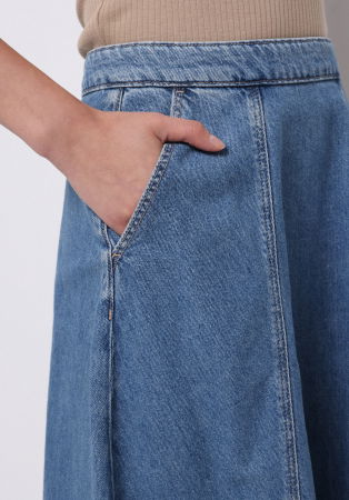 FEMEI - COLIN'S Fusta Albastra Regular Femei - 169 Lei