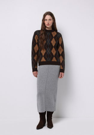 Fuste - COLIN'S Fusta Gri Deschis  Femei