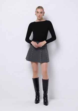 COLIN'S Fusta Gri Inchis  Femei [2]